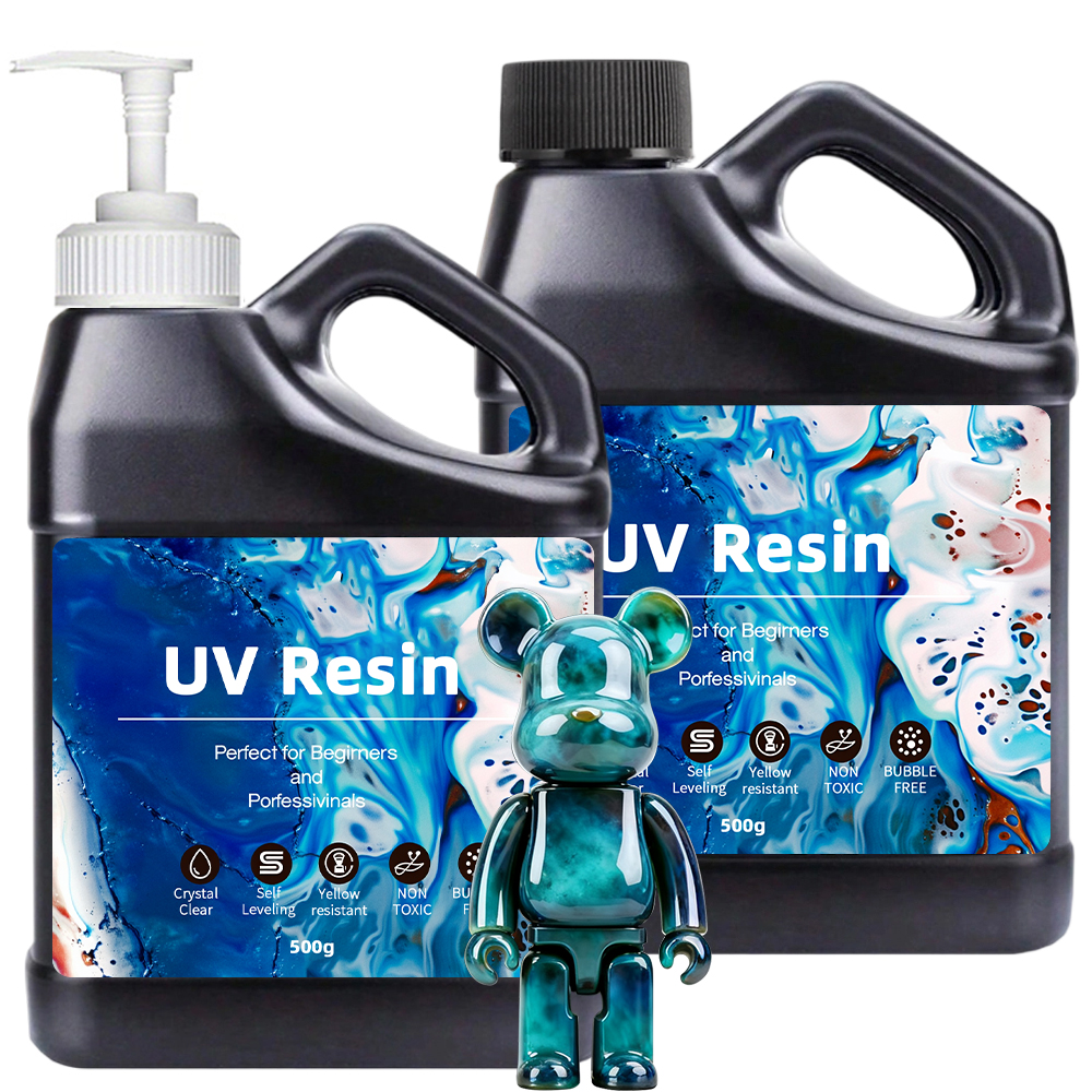 Jewelry Making Online - UV Resin 500-1000g -Bulk Upgraded Crystal