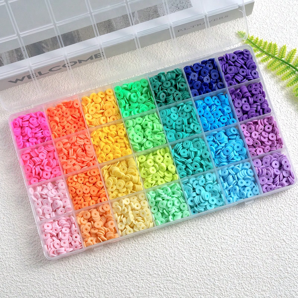 Jewelry Making Online - A Set Clay Beads For Bracelet