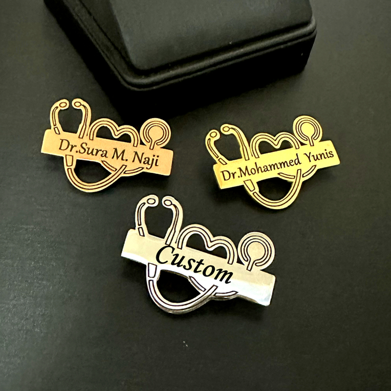 Jewelry Making For Adults - Custom Healthcare Worker Doctor Brooch Can