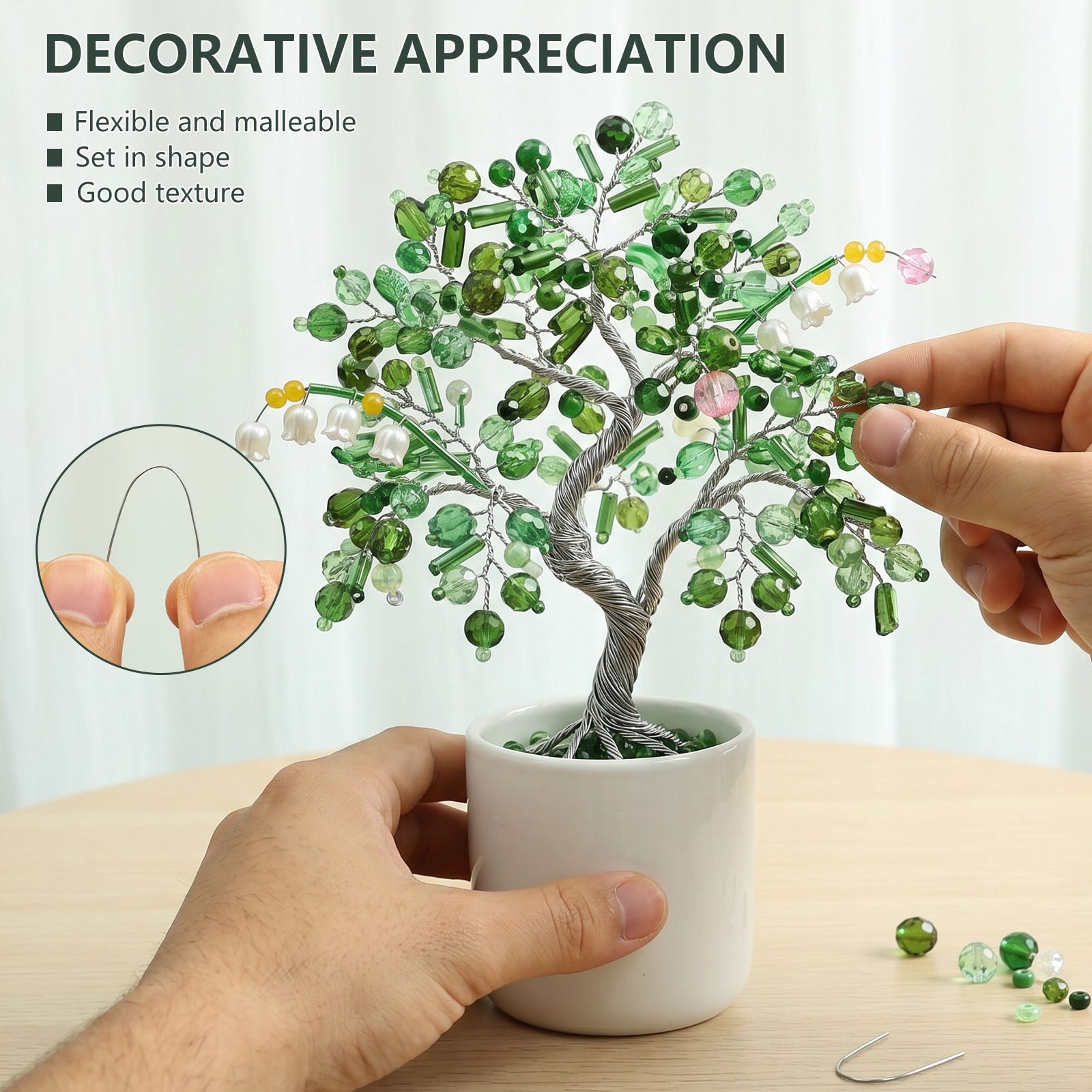Beaded Plant Kit with Artifici - Jewelry Making Videos Tutorials avis et prix
