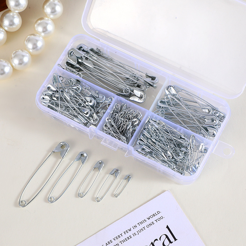 Silver Safety Pins Kit With St - Jewelry Making Education avis et prix