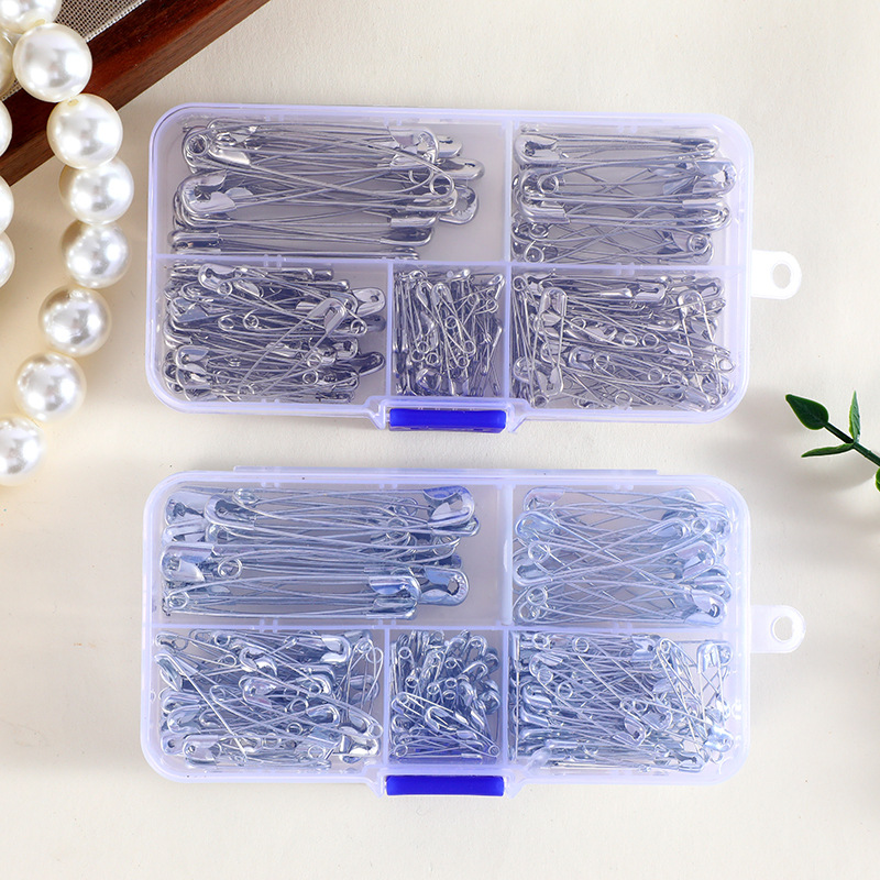 Silver Safety Pins Kit With St - Jewelry Making Education avis et prix