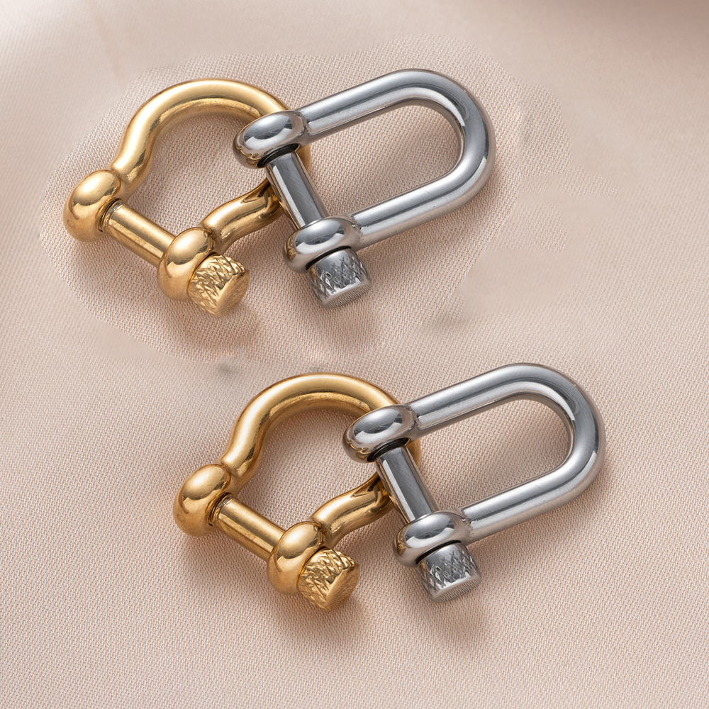 1pcs 304 Stainless Steel D-Rin - Jewelry Making Hardware avis et prix