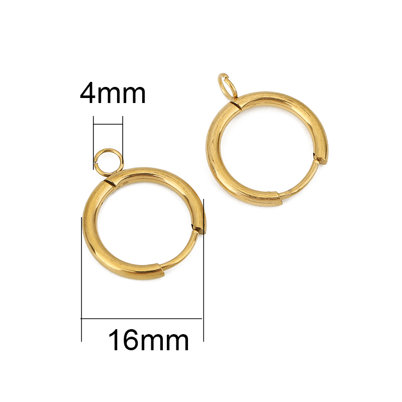 10pcs PVD Never Fade Earrings  - Jewelry Making Hardware avis et prix