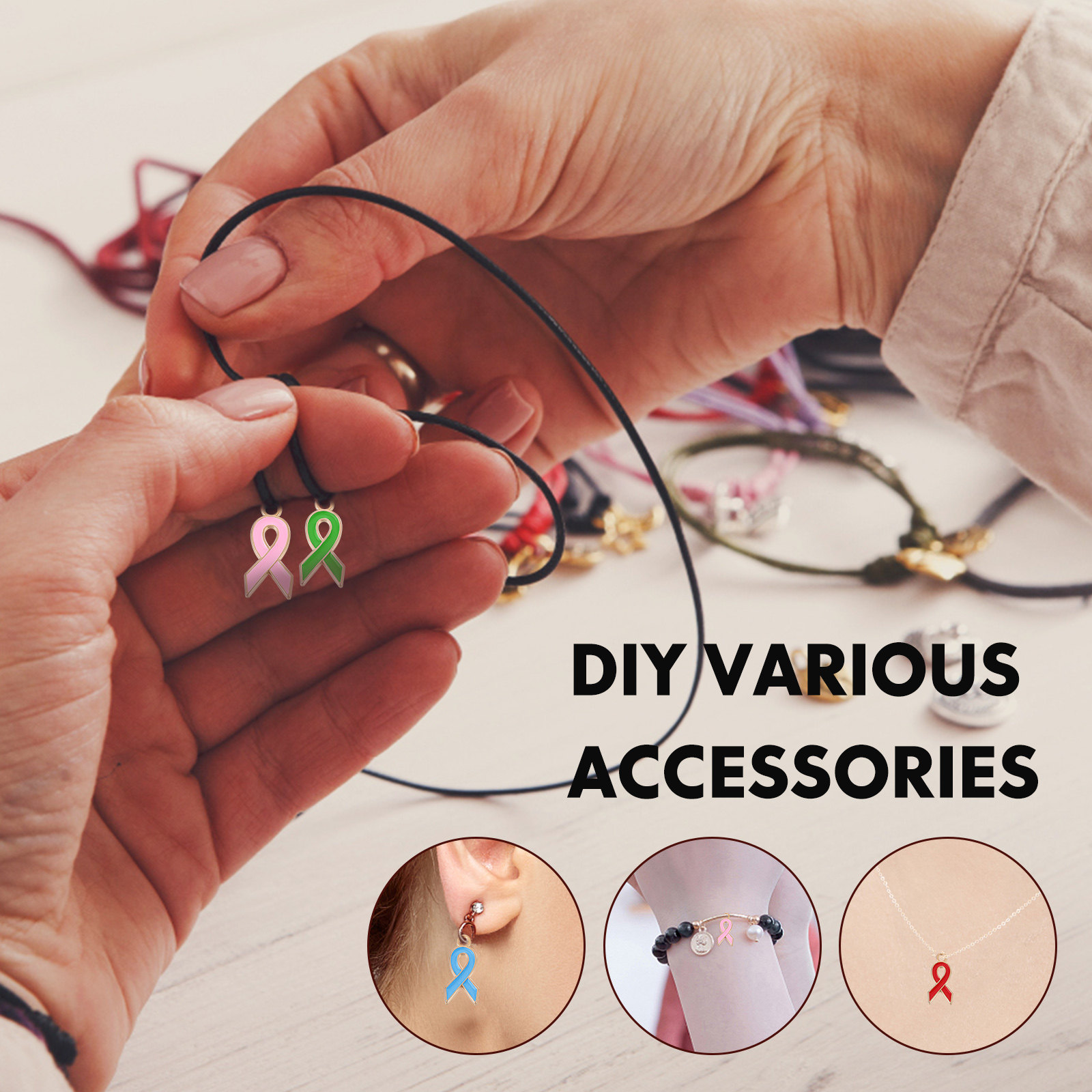40Pcs Ribbon Pendant Decoratio - Jewelry Making Event avis et prix
