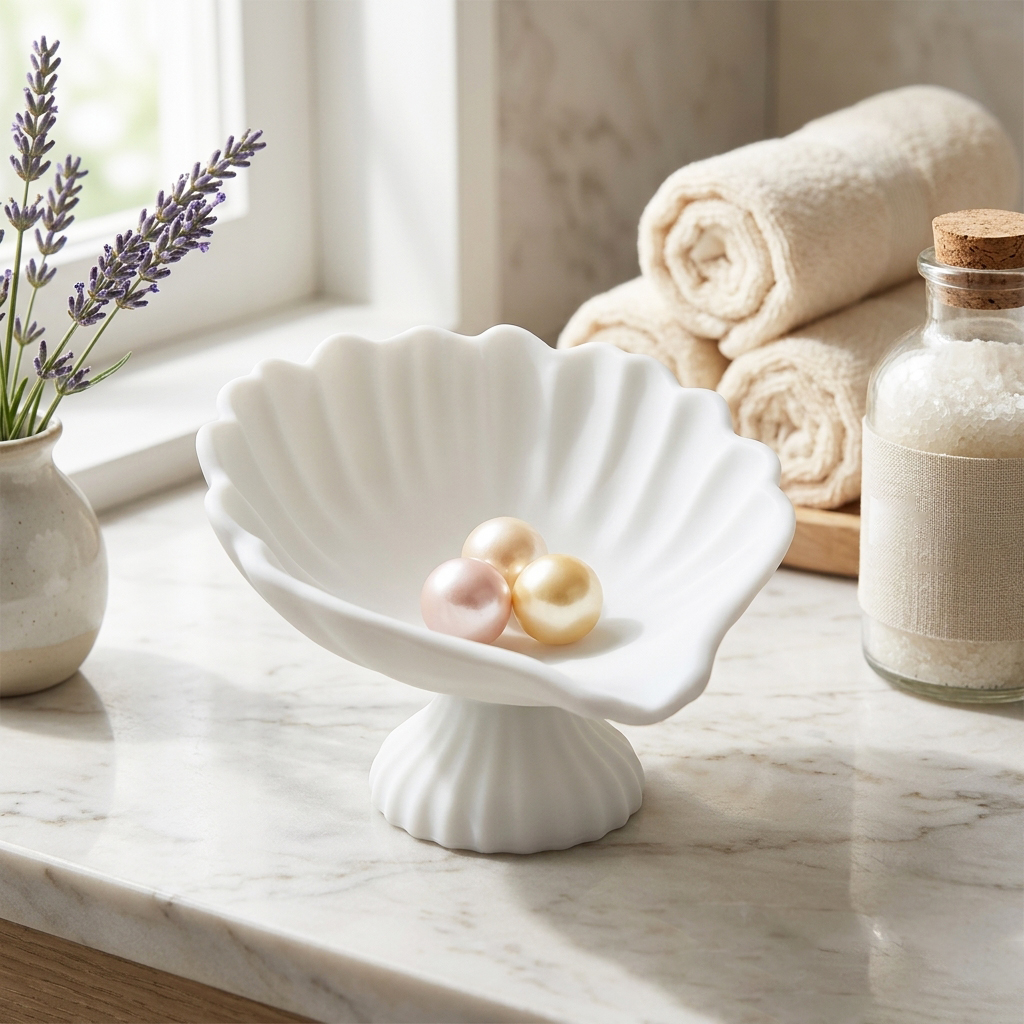 Seashell Jewelry Dish Trinket  - Jewelry Making Tray avis et prix