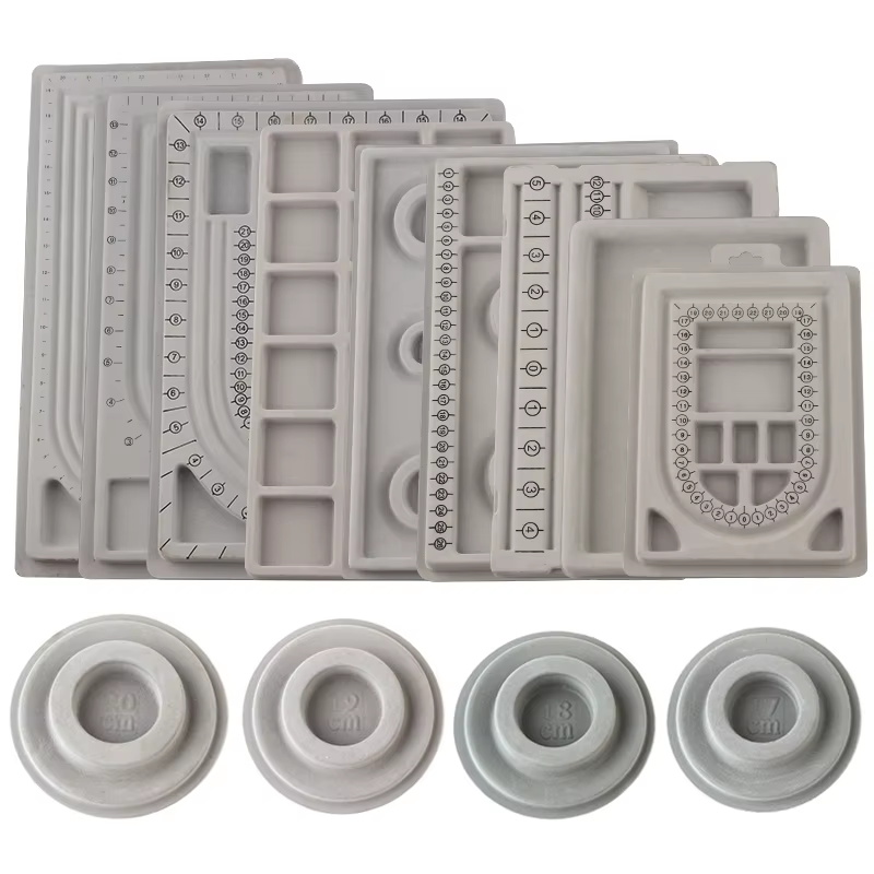 1PC Grey Flocked Bead Board Br - Jewelry Making Education avis et prix