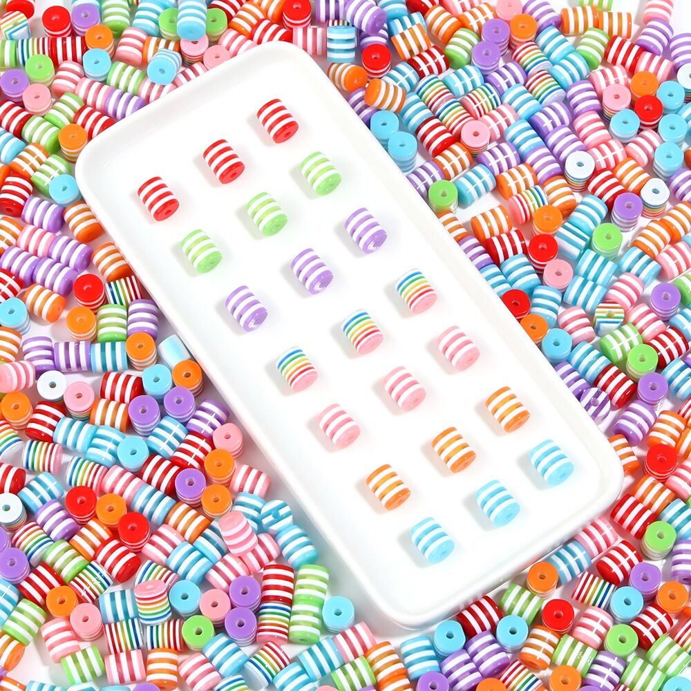 100 pcs/lot Rainbow Cylindrica - Jewelry Making Event avis et prix