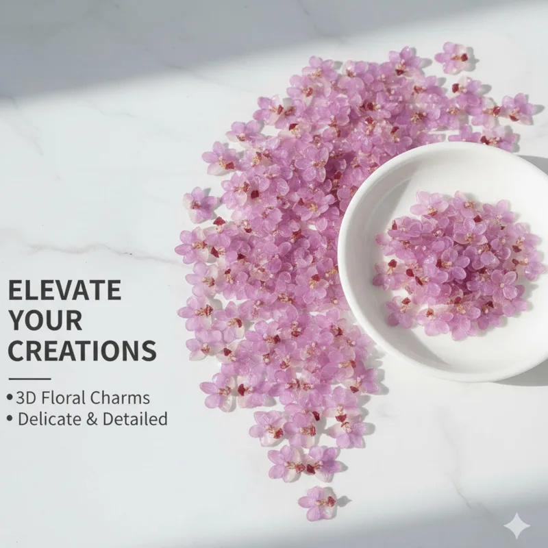 Natural Pink Resin Orchid DIY  - Jewelry Making Event avis et prix