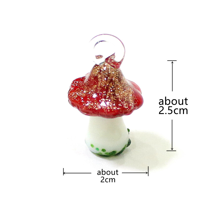 2Pcs Mini Mushroom Charms Dopa - Jewelry Making Event avis et prix