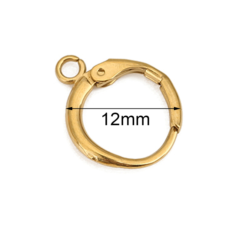 10pcs PVD Never Fade Stainless - Jewelry Making Hardware avis et prix