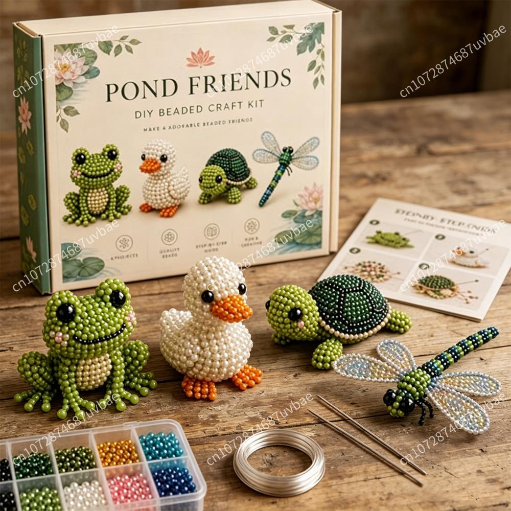 Mini 3D Animal Bead Crafting S - Jewelry Making Education avis et prix