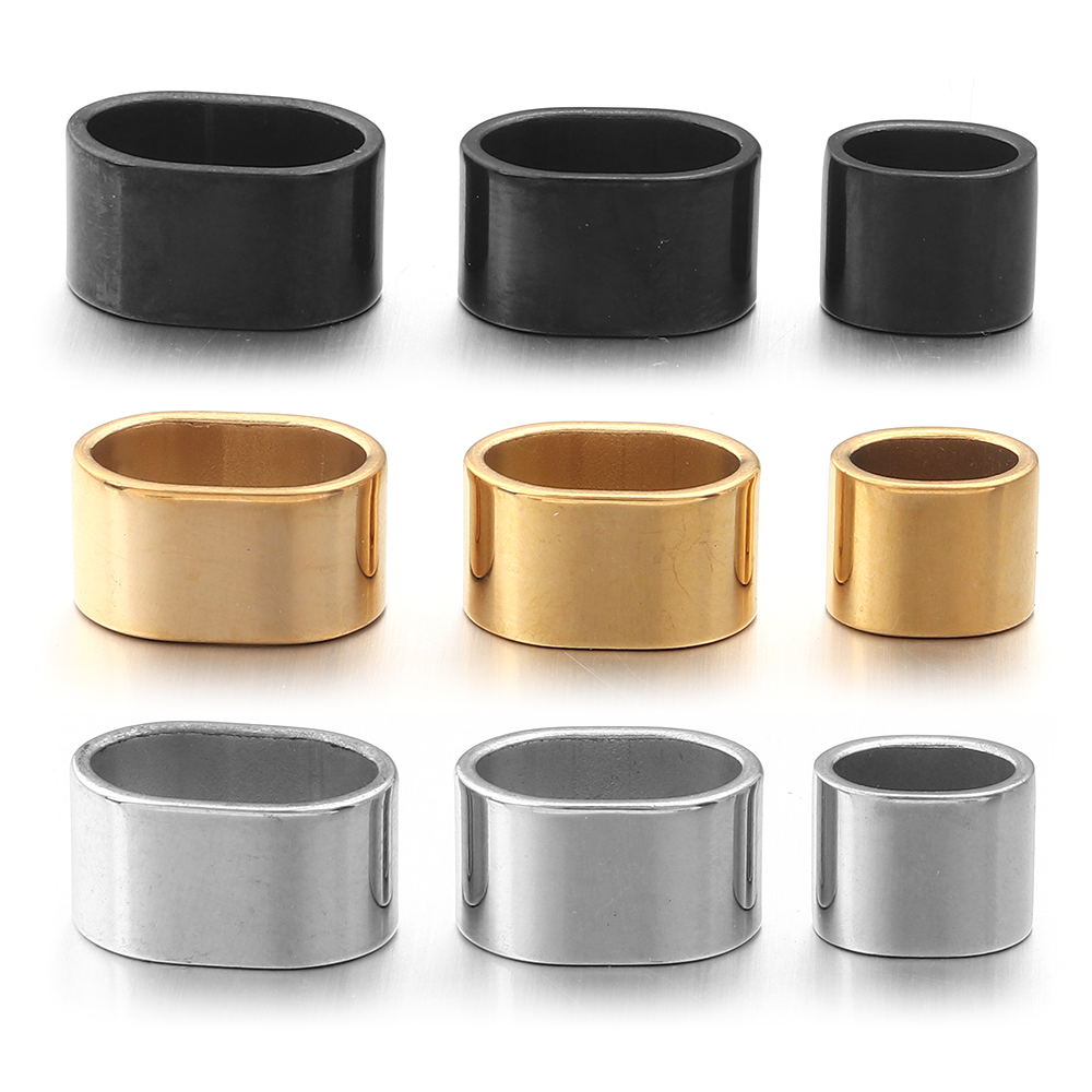 6pcs Flat Stainless Steel Tube - Jewelry Making Hardware avis et prix
