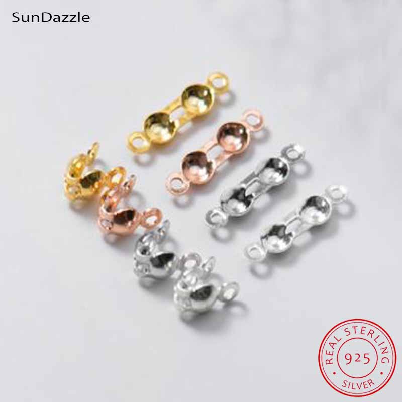 4pcs Genuine Real Pure Solid 9 - Jewelry Making Hardware avis et prix