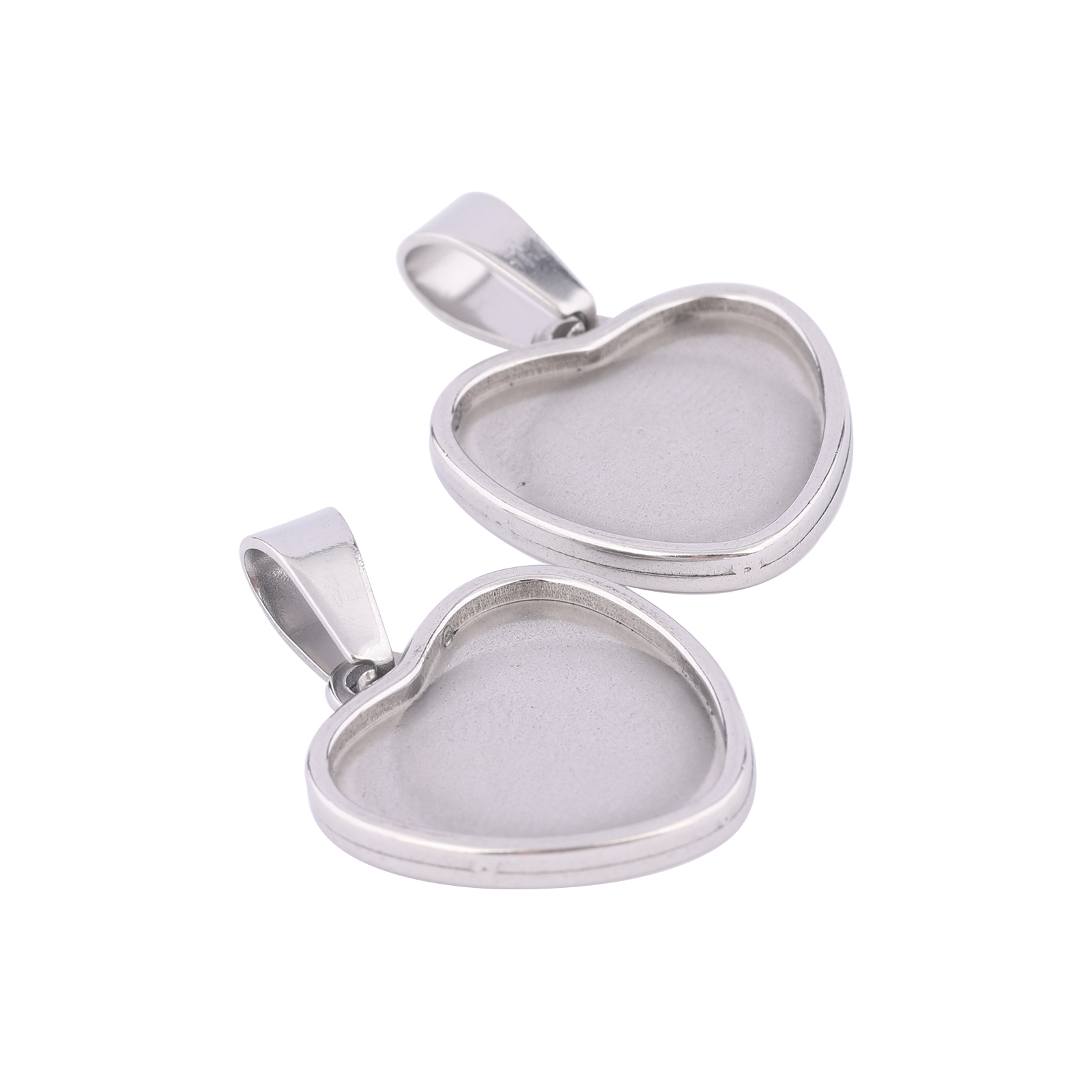 10pcs Stainless Steel Fit 15mm - Jewelry Making Tray avis et prix