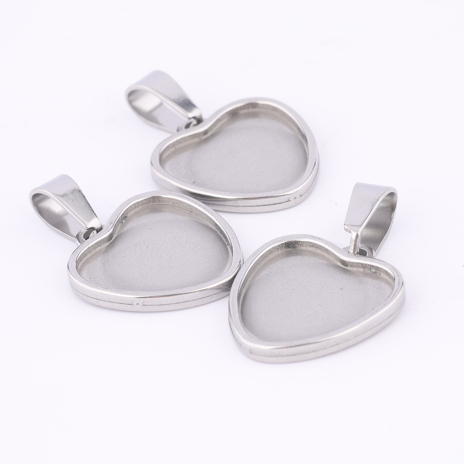 10pcs Stainless Steel Fit 15mm - Jewelry Making Tray avis et prix