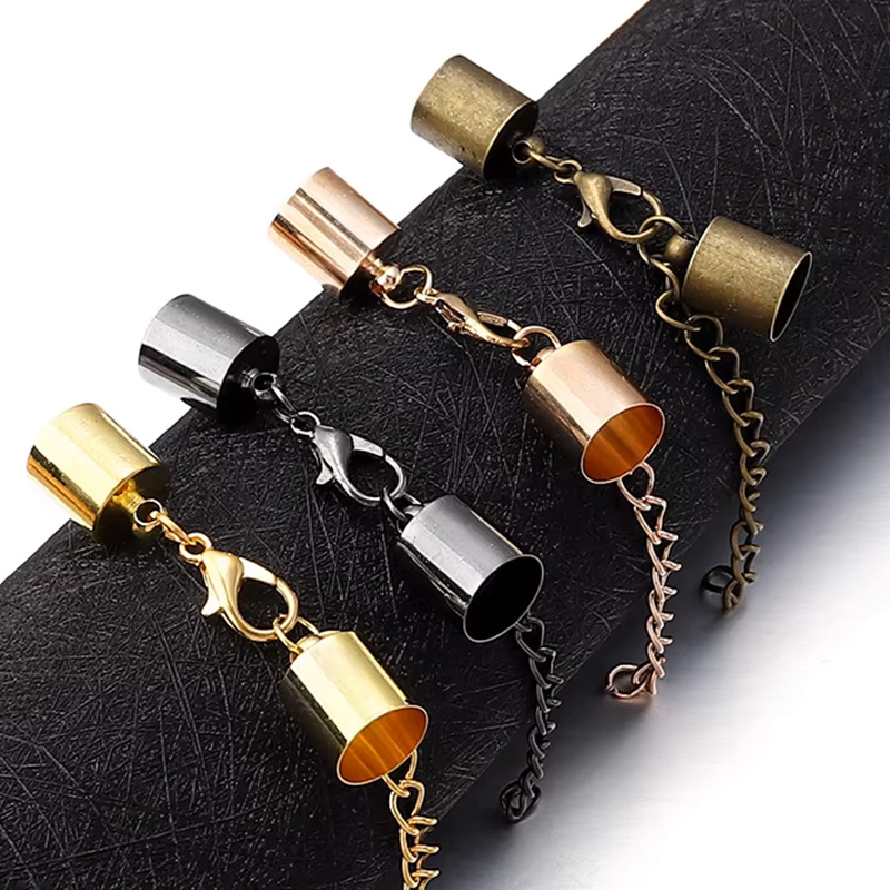 10Sets Leather Cord End Caps W - Jewelry Making Hardware avis et prix