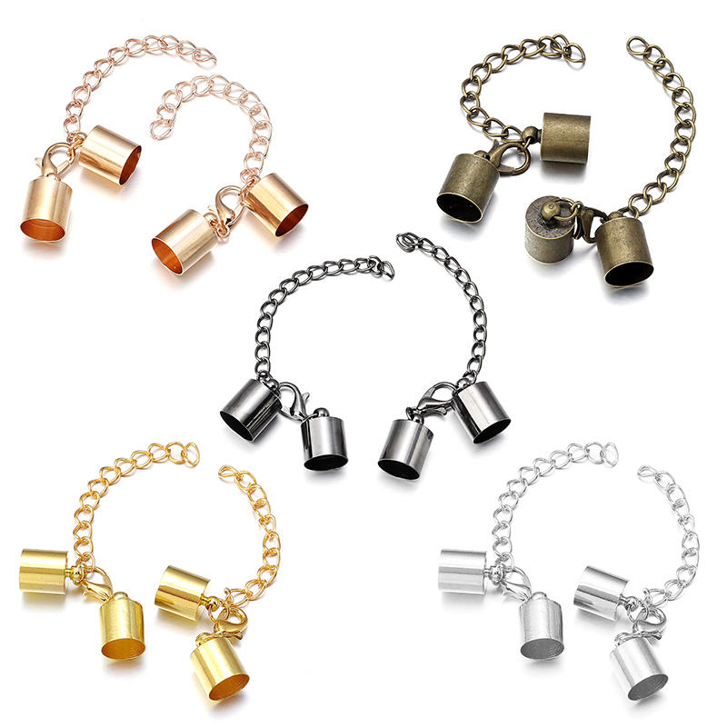 10Sets Leather Cord End Caps W - Jewelry Making Hardware avis et prix