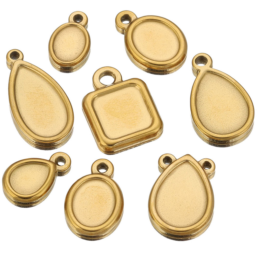 5pcs Stainless Steel Square Dr - Jewelry Making Tray avis et prix