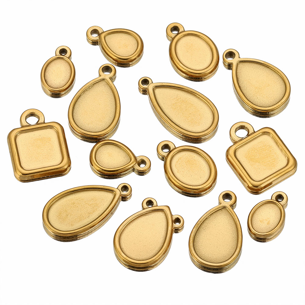 5pcs Stainless Steel Square Dr - Jewelry Making Tray avis et prix