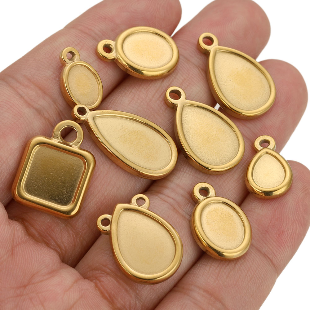 5pcs Stainless Steel Square Dr - Jewelry Making Tray avis et prix