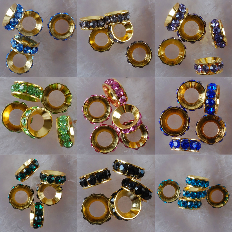 5Pcs 4x10mm Multicolor Crystal - Jewelry Making Classes avis et prix