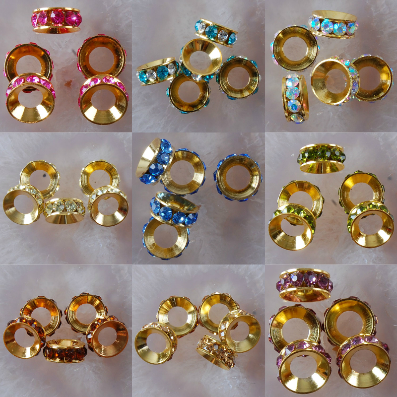 5Pcs 4x10mm Multicolor Crystal - Jewelry Making Classes avis et prix
