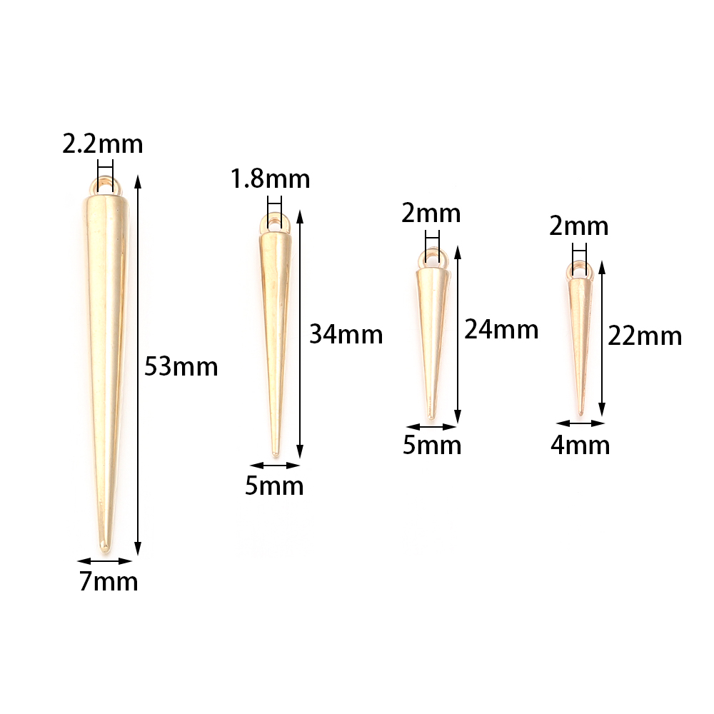 50-200pcs/lot CCB Plastic Cone - Jewelry Making For Adults avis et prix