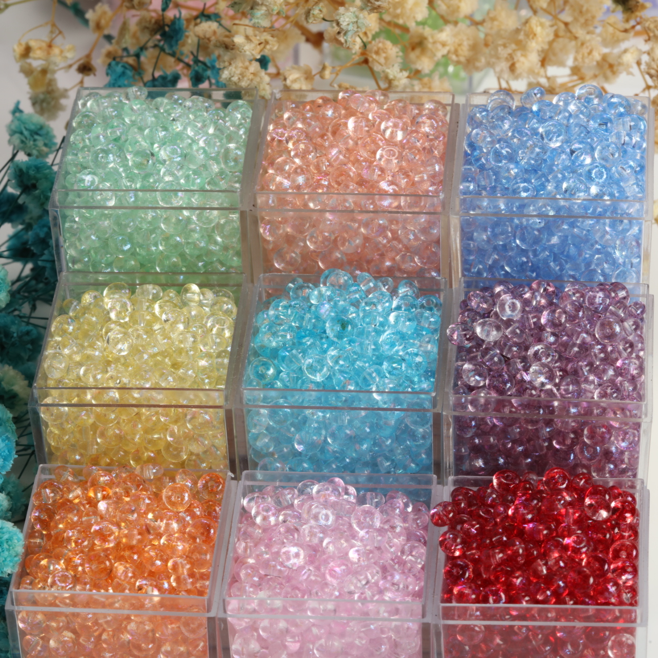 2x4mm AB Glitter Abacus Class  - Jewelry Making Classes avis et prix