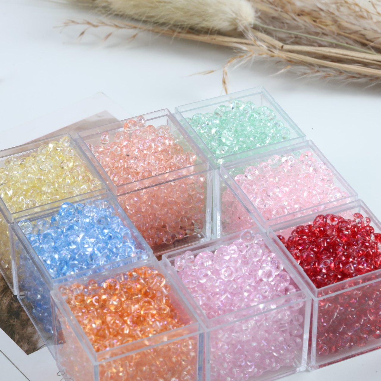 2x4mm AB Glitter Abacus Class  - Jewelry Making Classes avis et prix