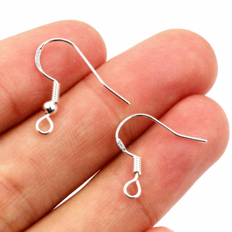 50pcs 16mm 925 Sterling Silver - Jewelry Making Hardware avis et prix