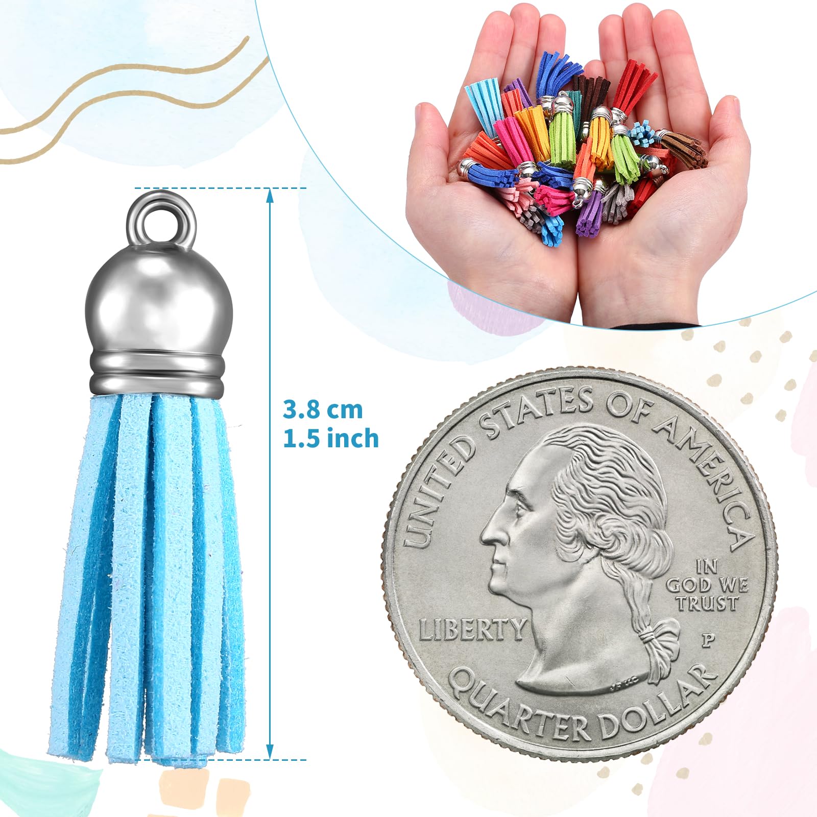 10/20/60 Pcs Mini Tassels Faux - Jewelry Making Online avis et prix