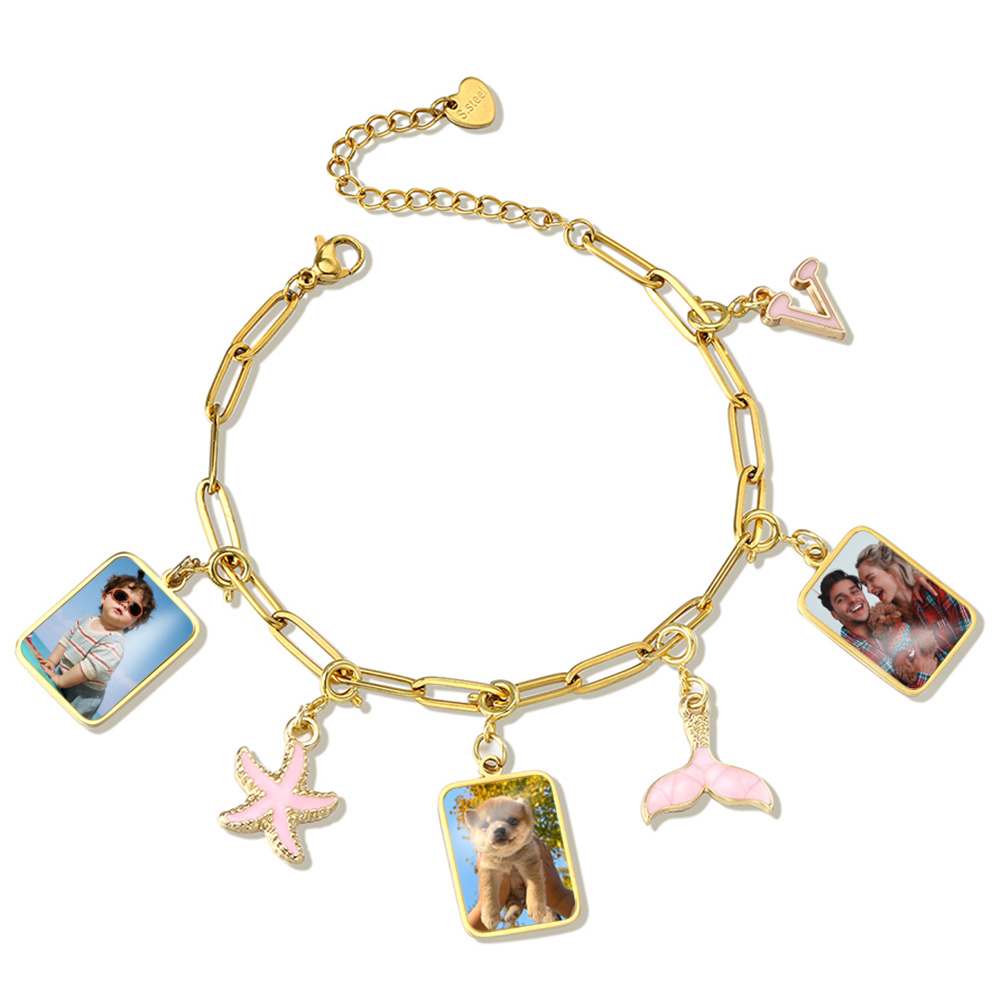 Customized Photo Letter Flag P - Jewelry Making For Adults avis et prix