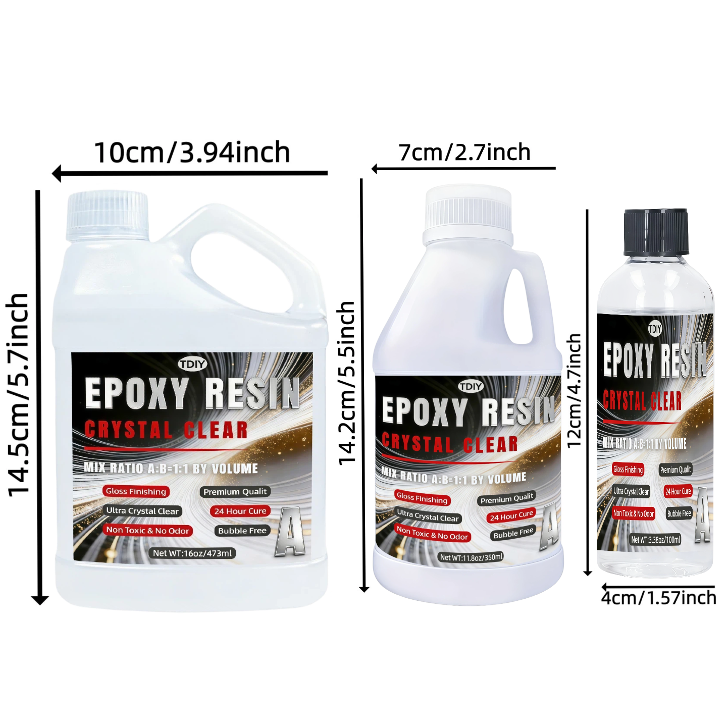 1:1 Crystal Clear Epoxy Resin  - Jewelry Making Online avis et prix