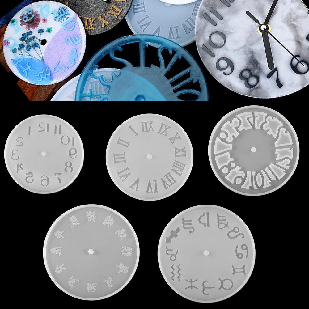 1Pcs Clock Resin Epoxy Molds M - Jewelry Making Education avis et prix