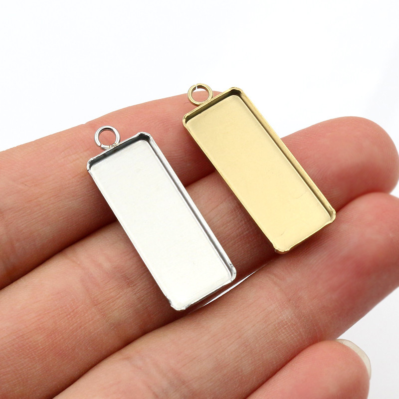 5-10pcs Stainless Steel Rectan - Jewelry Making Tray avis et prix