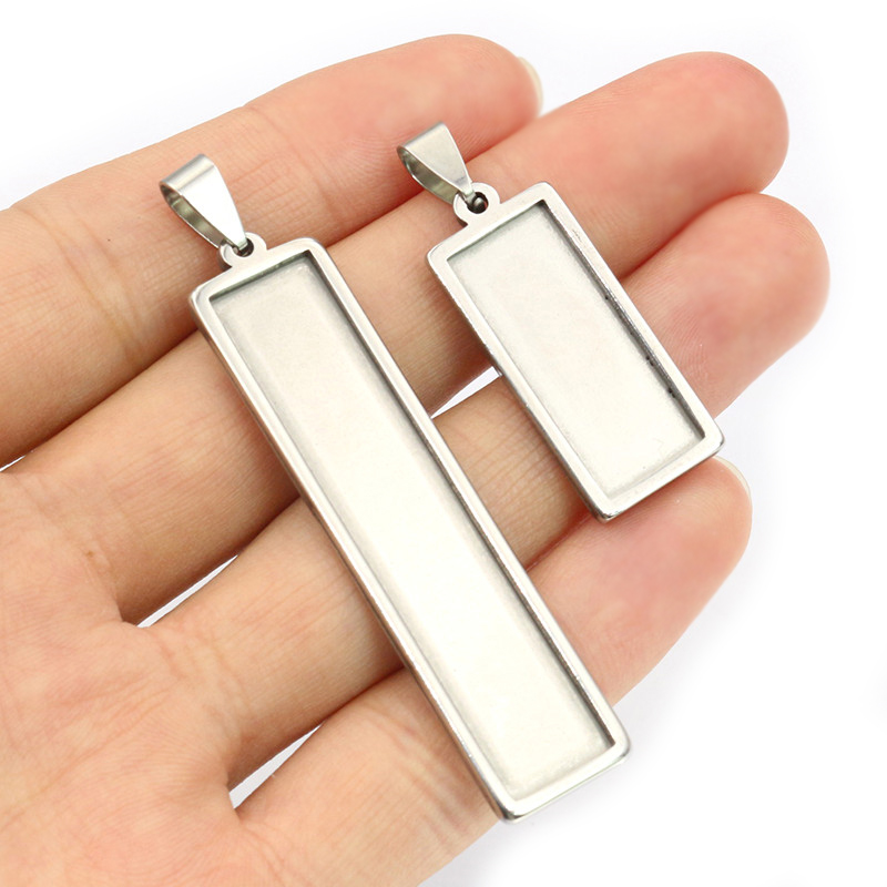 5-10pcs Stainless Steel Rectan - Jewelry Making Tray avis et prix