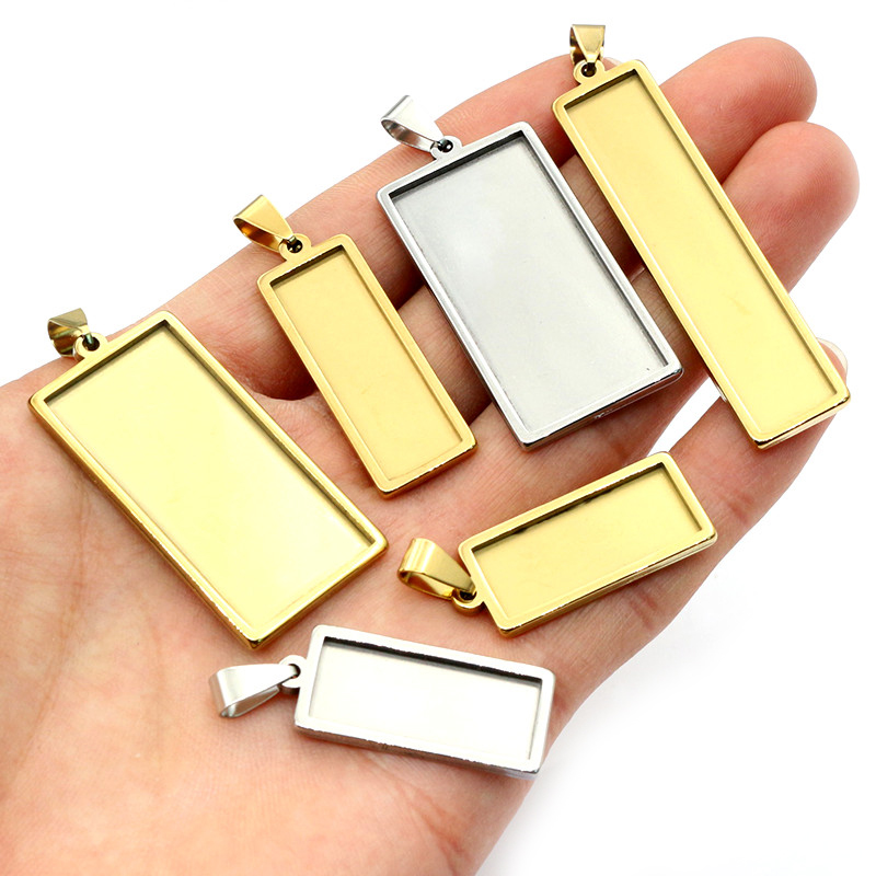 5-10pcs Stainless Steel Rectan - Jewelry Making Tray avis et prix