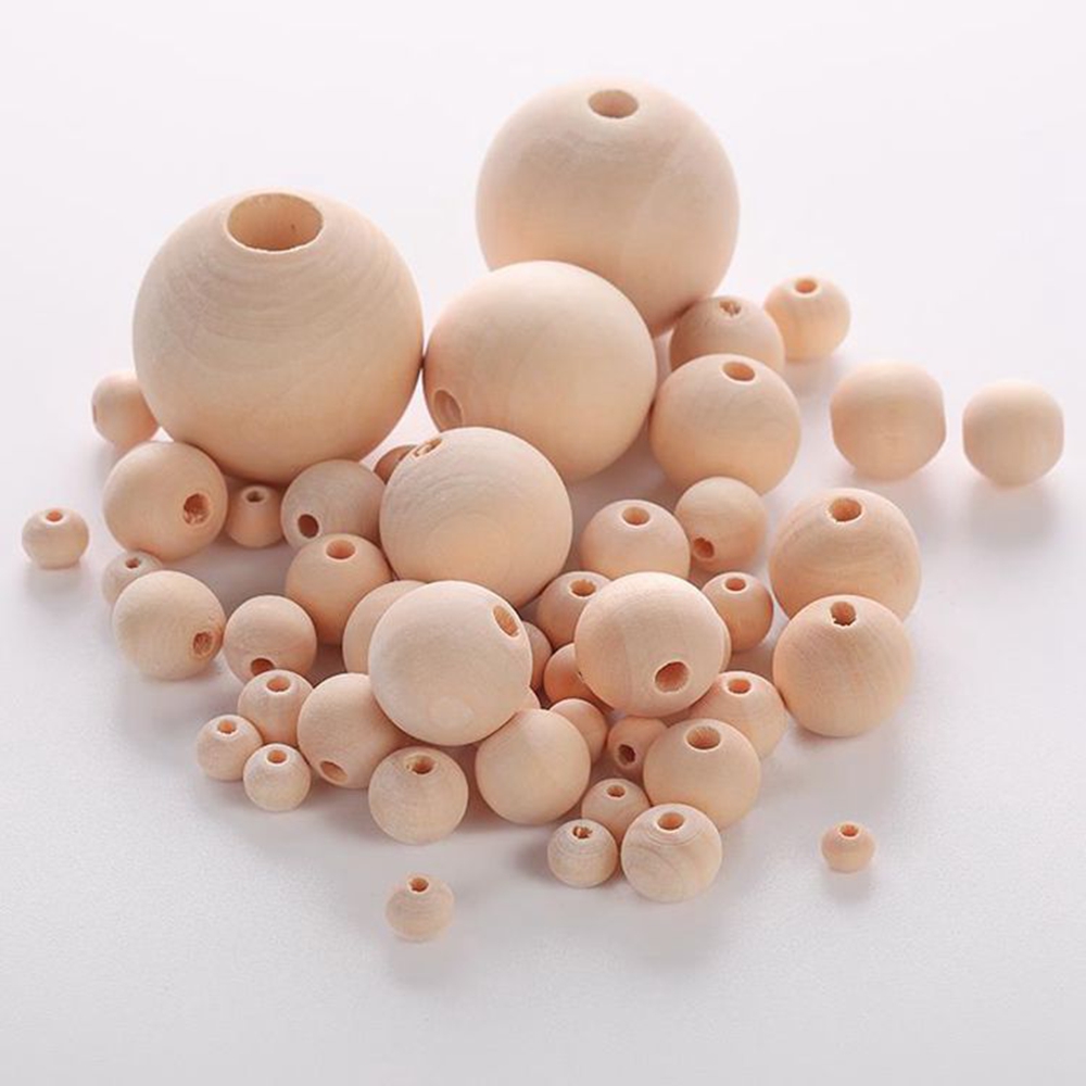 6/8/10/12/14mm, Natural Wood B - Jewelry Making Event avis et prix