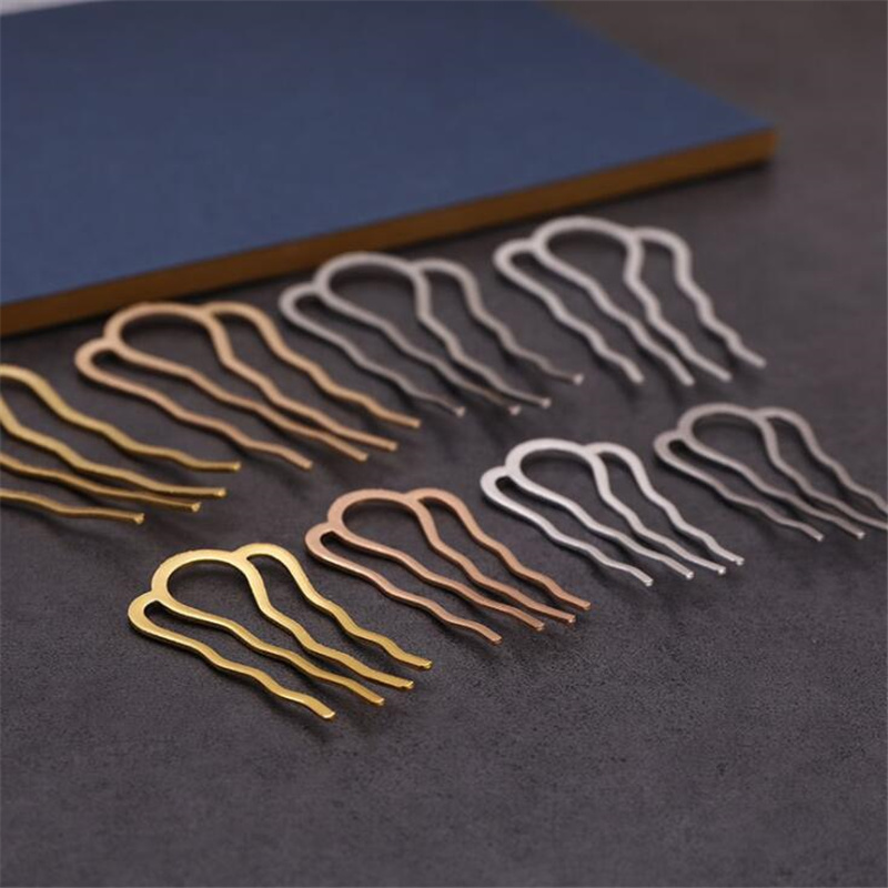 5pcs U-Shape Hair Fork Clip St - Jewelry Making Education avis et prix