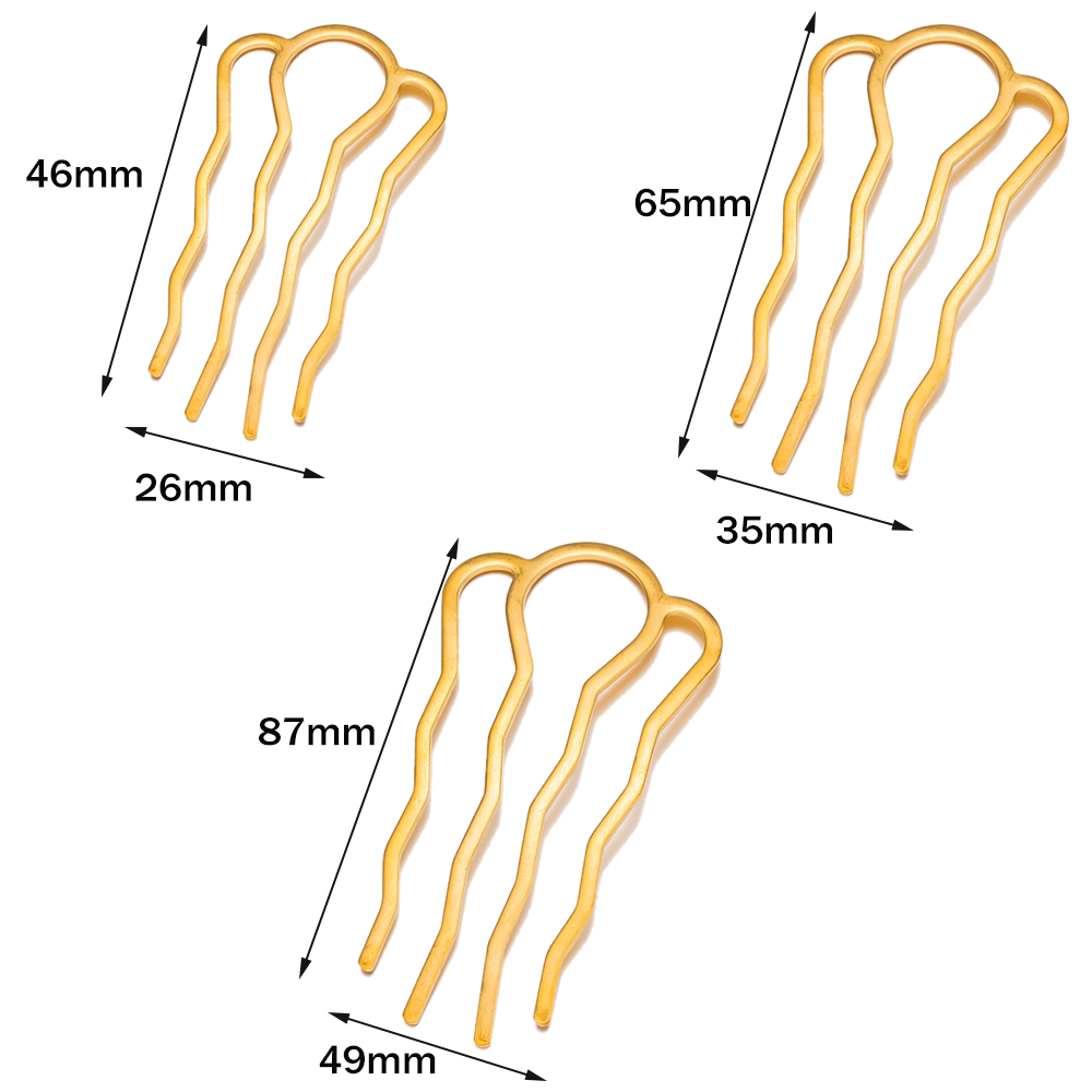 5pcs U-Shape Hair Fork Clip St - Jewelry Making Education avis et prix