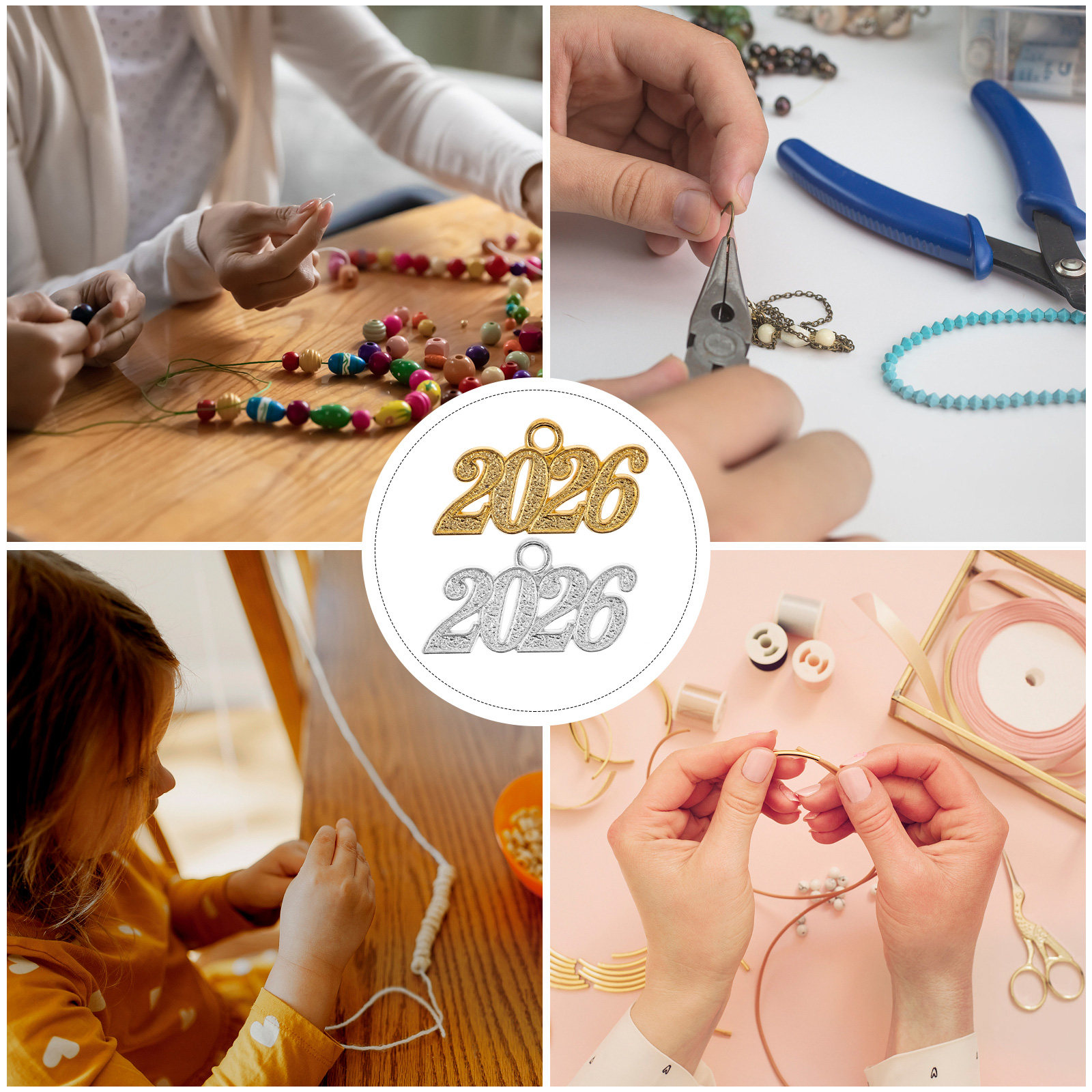 20Pcs 2026 Number Pendant Clas - Jewelry Making Classes avis et prix
