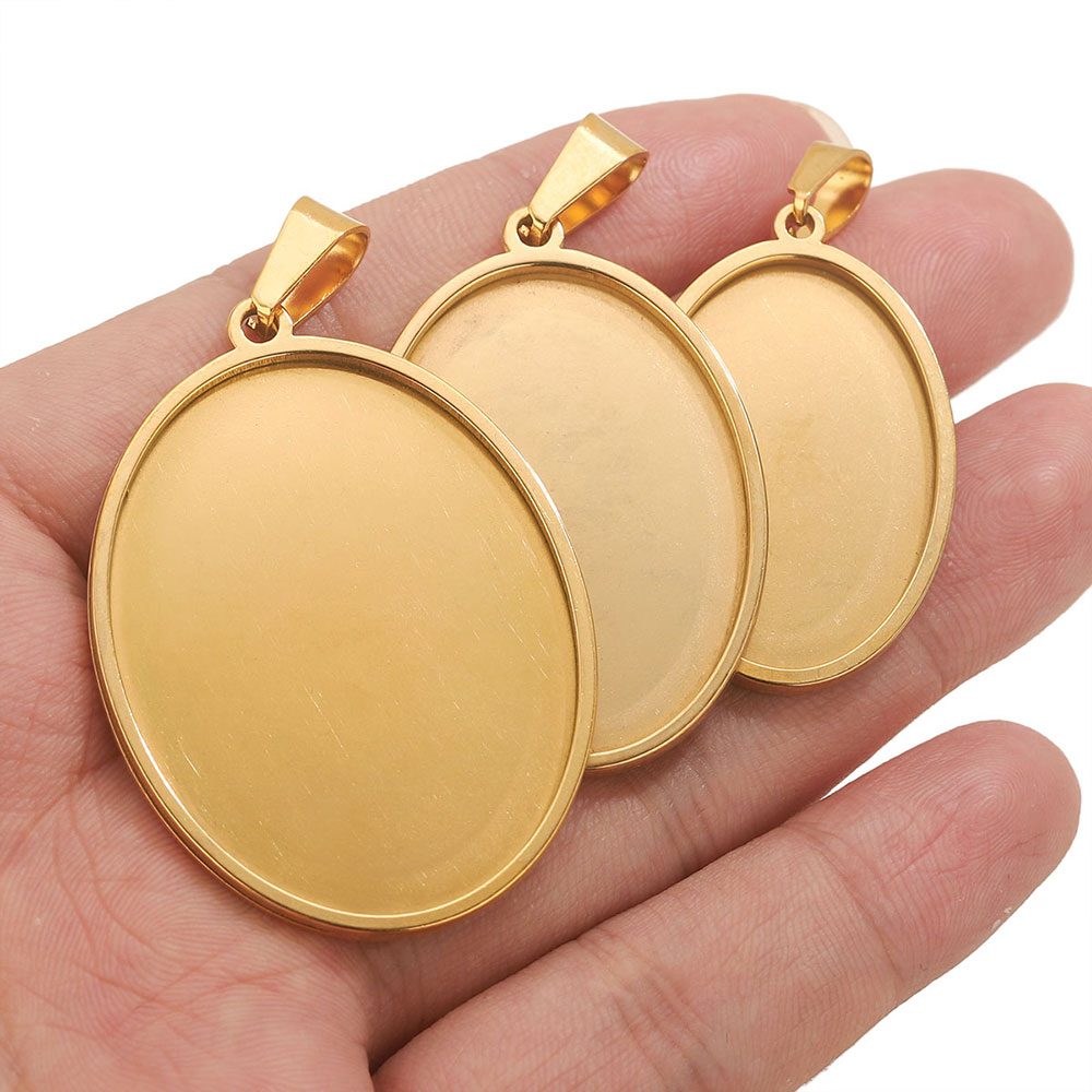 5PCS Stainless Steel Charms Go - Jewelry Making Tray avis et prix