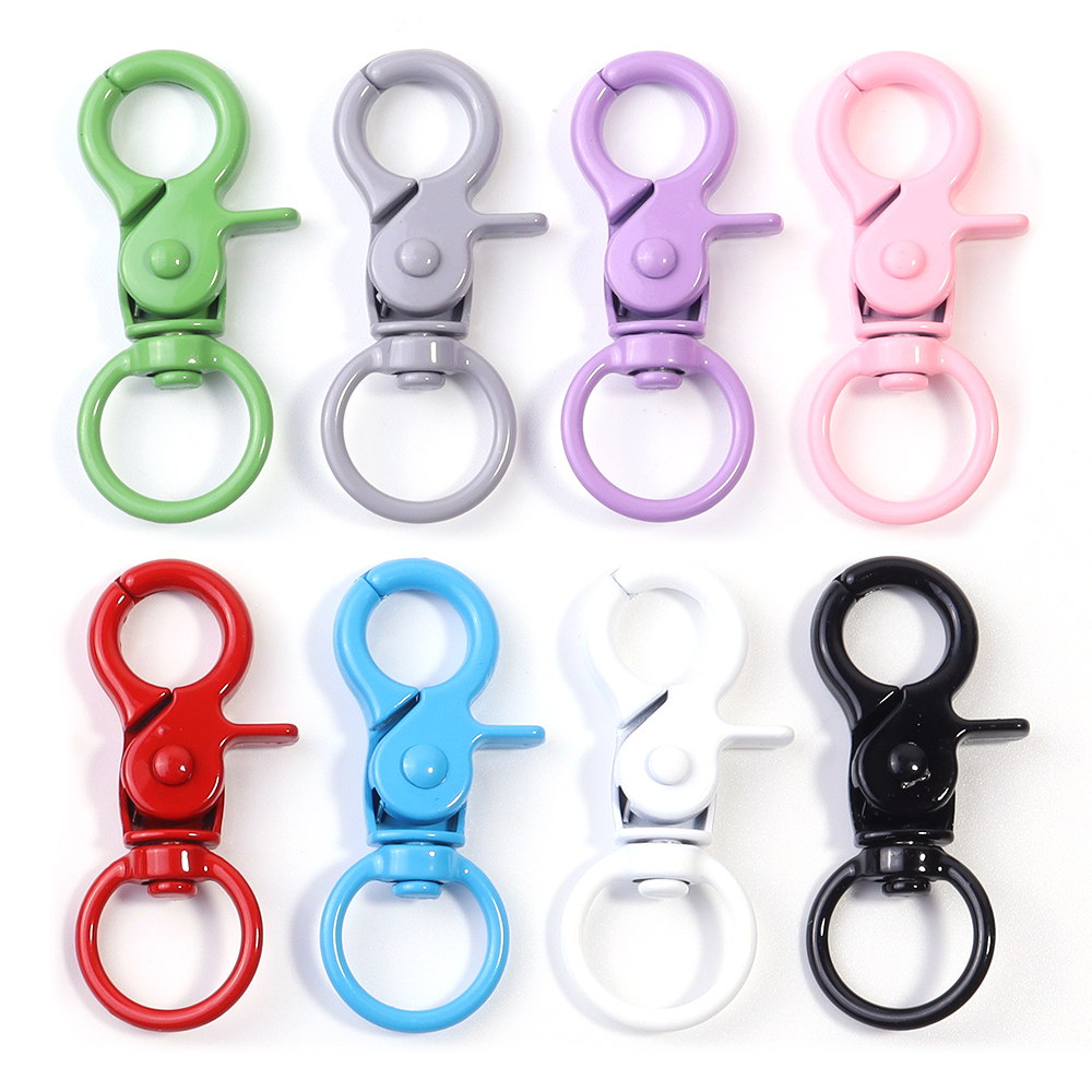 5Pcs/Lot Colorful Swivel Lobst - Jewelry Making Hardware avis et prix