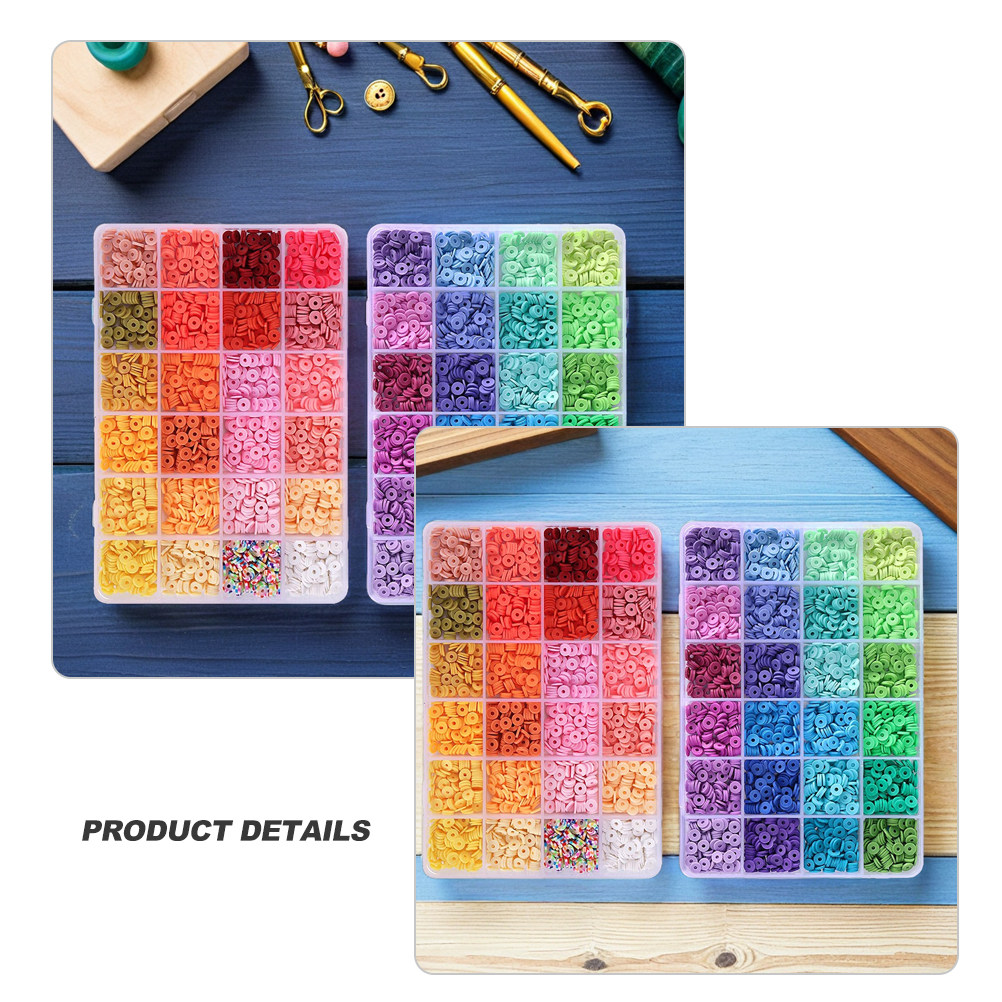 1Set Polymer Clay Beads Jewelr - Jewelry Making For Adults avis et prix