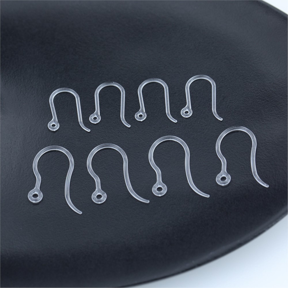 40pcs Clear Plastic Earring Ho - Jewelry Making Hardware avis et prix