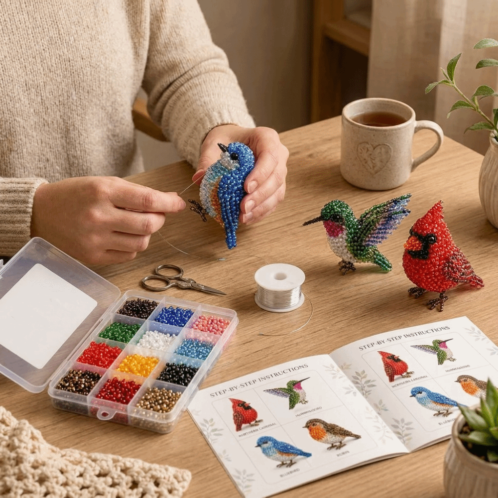 Handmade DIY Animal Bead Embro - Jewelry Making Education avis et prix