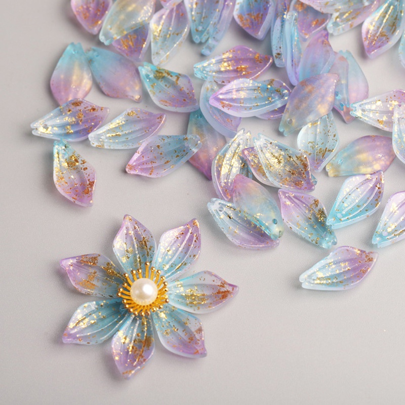 10pcs Flower Petal Shape 18x9m - Jewelry Making Qc avis et prix
