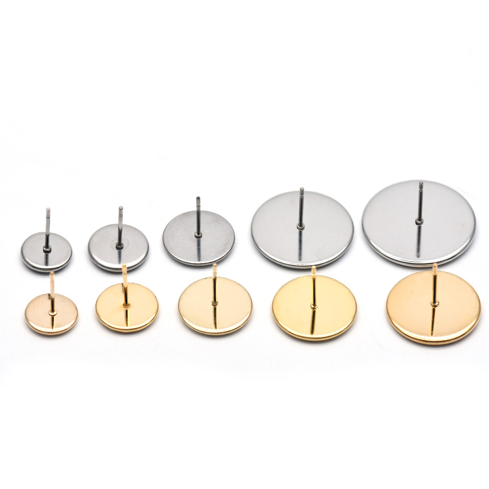 10pcs 316 Stainless Steel Blan - Jewelry Making Tray avis et prix