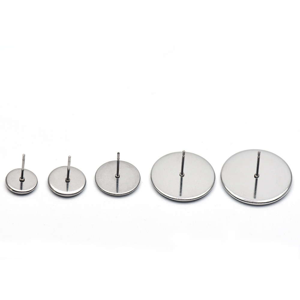 10pcs 316 Stainless Steel Blan - Jewelry Making Tray avis et prix
